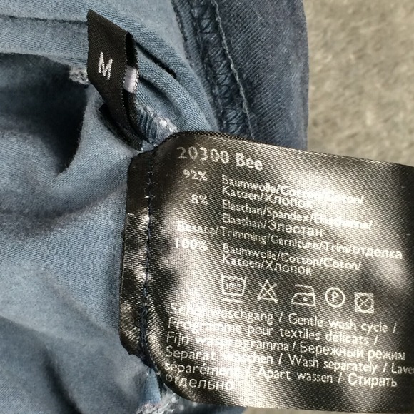 Annette Gortz Tank Top Womens Medium DYED Blue Casual Sports Workout Shirt - Picture 11 of 12